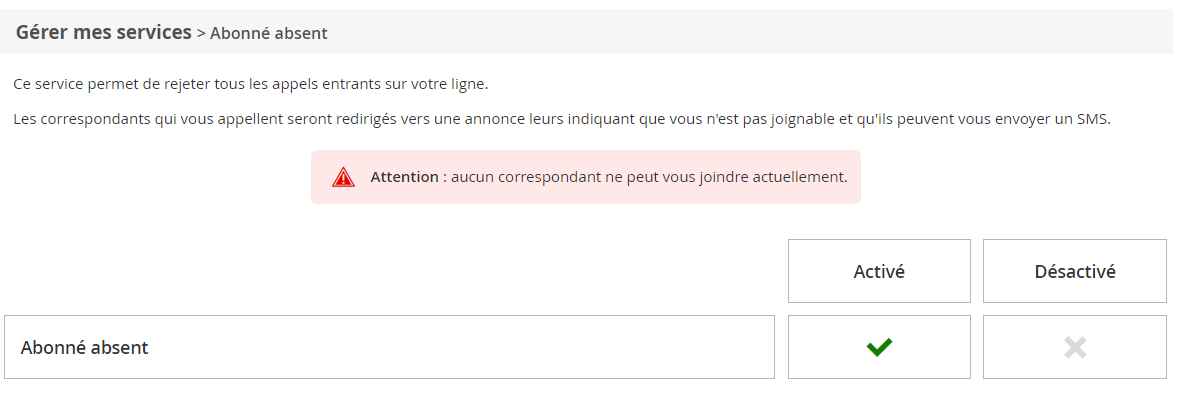 Votre Correspondant N Est Pas Joignable Veuillez Le Rappeler Ultérieurement